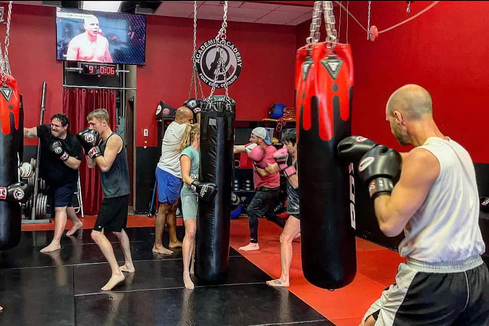 Boxing at Academix Academy